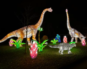 lanterne chinoise dinosaure