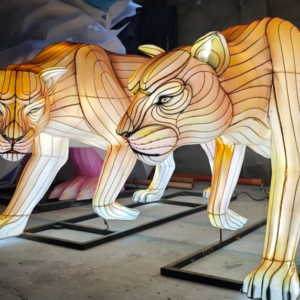 lanterne chinoise lionne