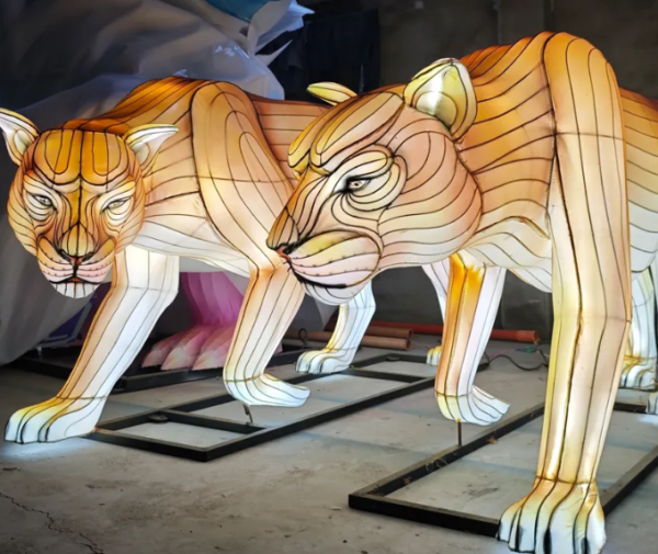 lanterne chinoise lionne